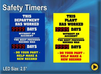 BRG Safety Timers promote safety in the workplace